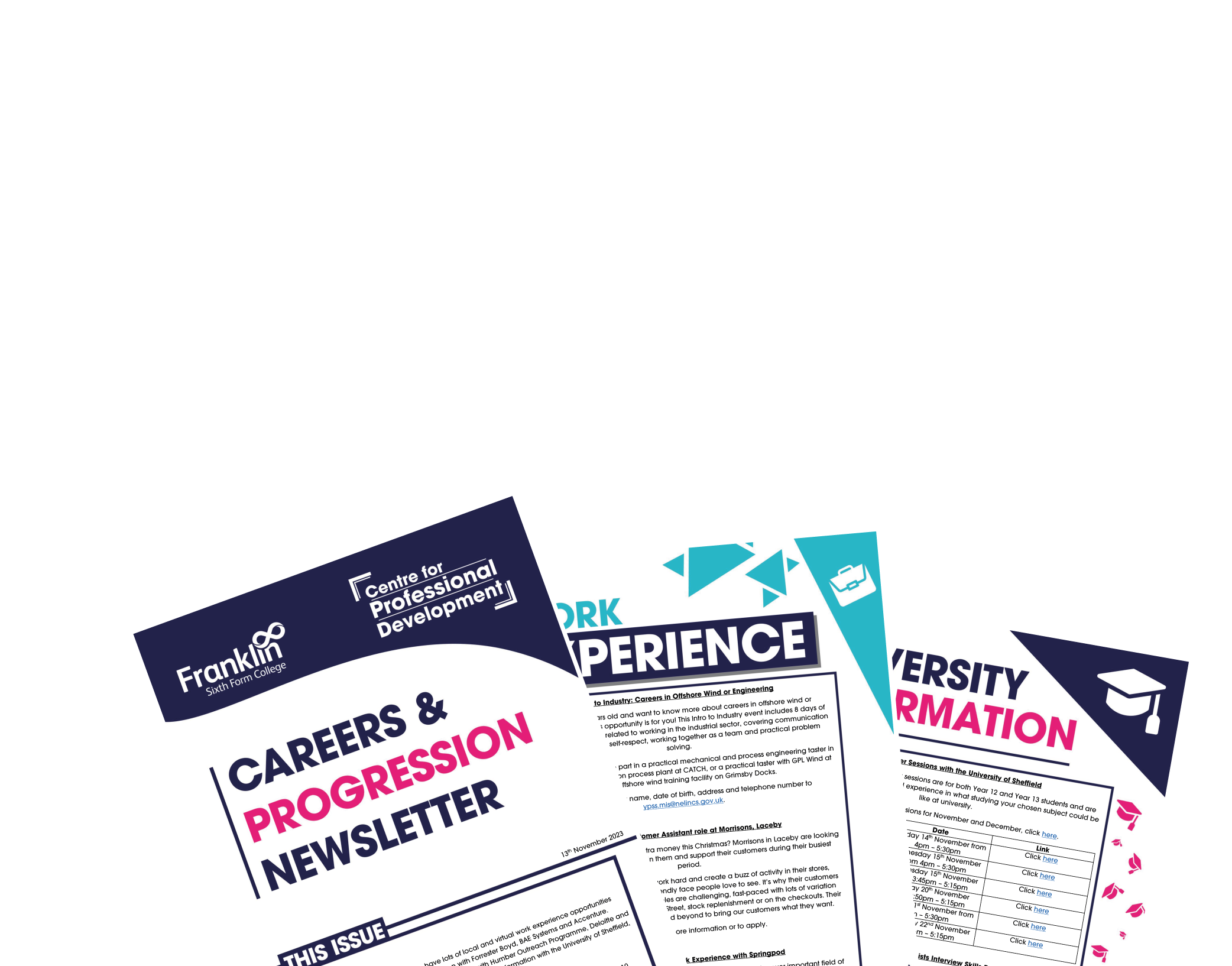 Careers Newslettwe Website